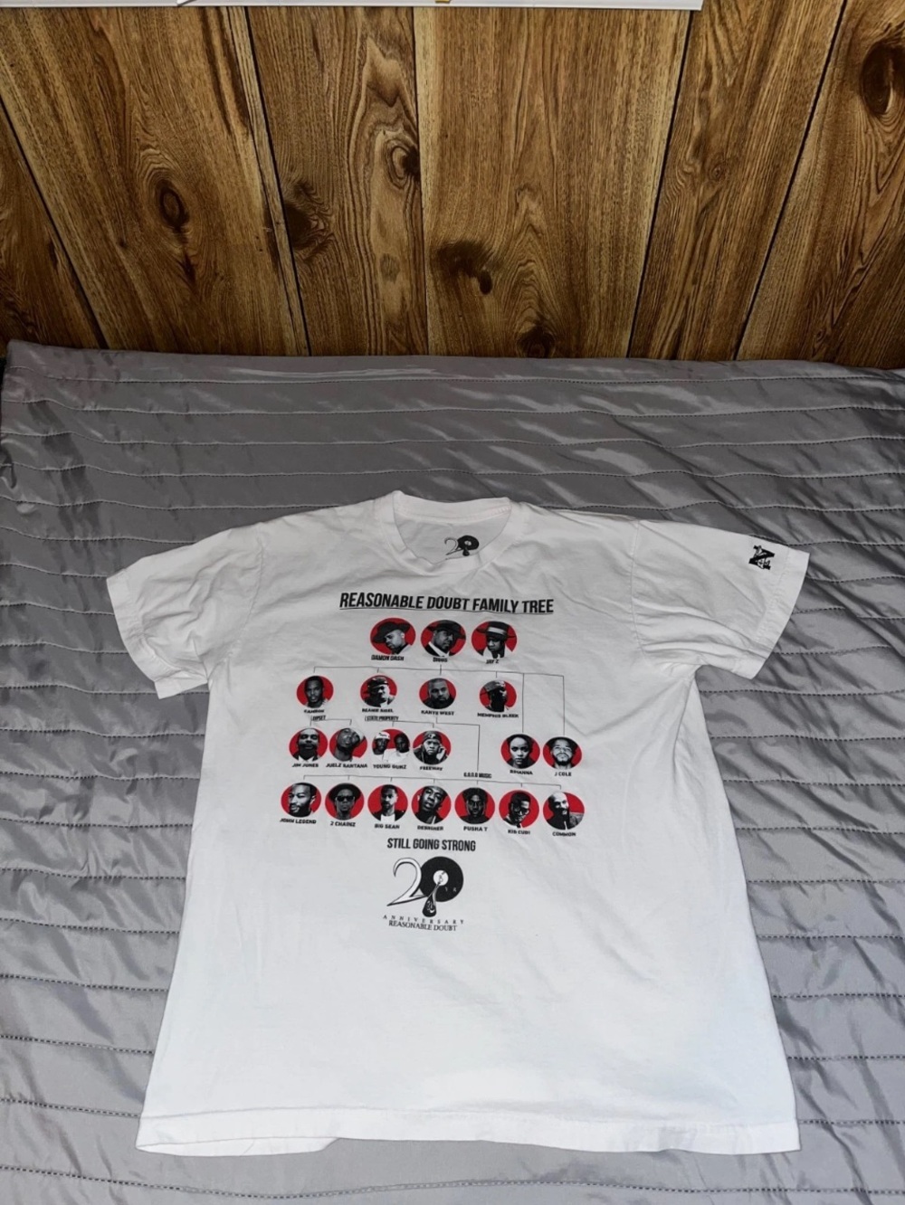 Reasonable Doubt Family Tree Shirt Large 129/300 ONLY 300 MADE RARE GRAIL